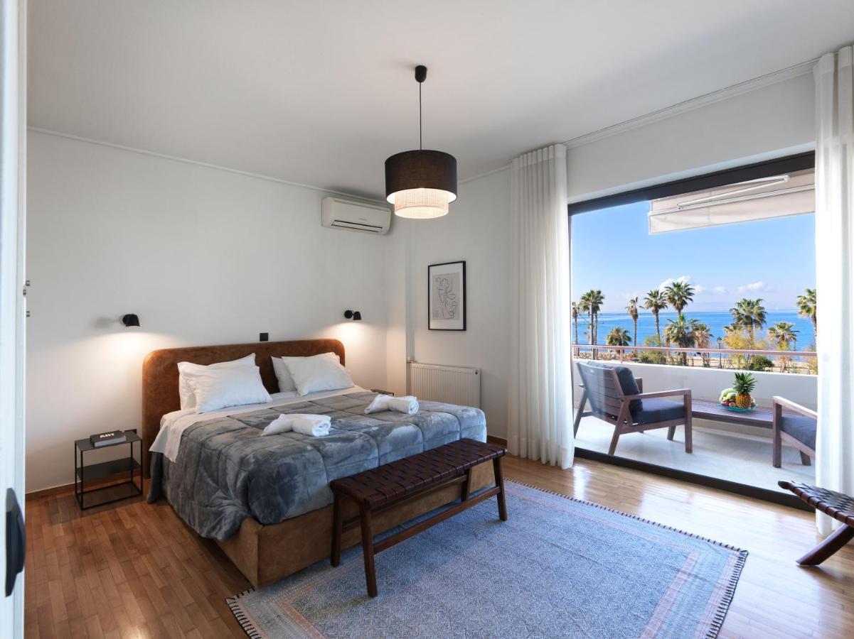 Sea View Luxurious Flat - Athens Coast. Apartment Exterior photo