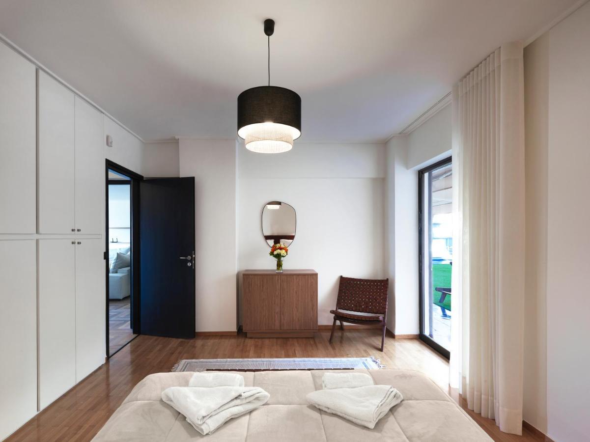 Sea View Luxurious Flat - Athens Coast. Apartment Exterior photo